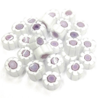 Millefiori, White-Lilac, Flower, 20 g