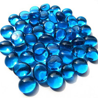 Mini Nuggets, Turquoise Crystal, 50 g, transparent