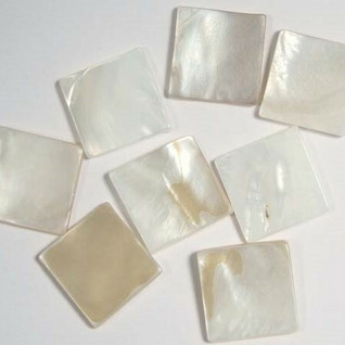 Mother of pearl, 15x15 mm, 50 g