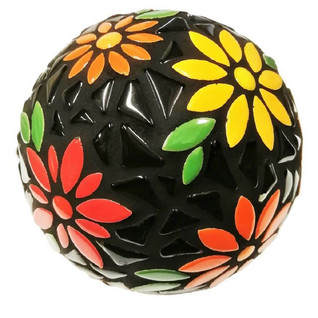 Mosaic ball, Flower, DIY