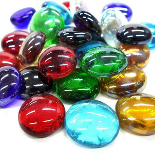 Lasihelmet, 100 g, Mix Iridescent