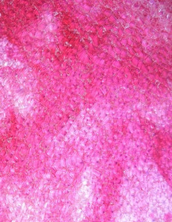Safety Glass, Marbled Pink
