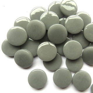 Penny Gems, Mid Grey, 50 g
