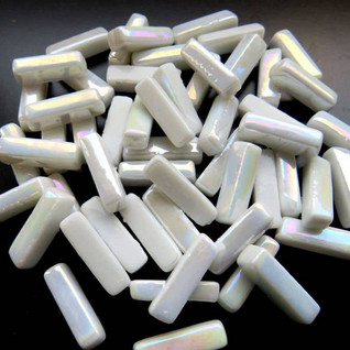 Glass Stix, Iridescent White 50 g