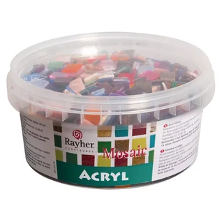 Akryylimosaiikki, Mix, 1200 kpl / 300g