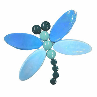 Dragonfly, Aquablue, DIY (glue not included)