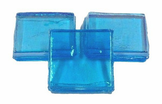 Ice Glass, transparent, Light Blue 1 kg
