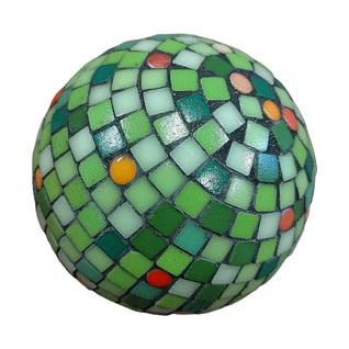 Mosaik boll, Green, DIY