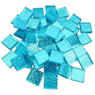 Mirror Mosaic, Turquoise Texture, 15 mm, 50 g
