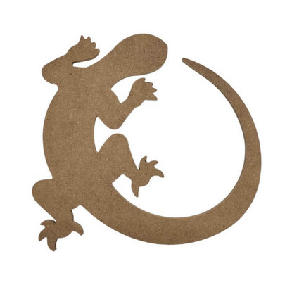Lizard, 25 cm, MDF