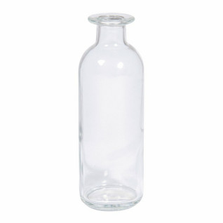 Glass bottle, 16 cm