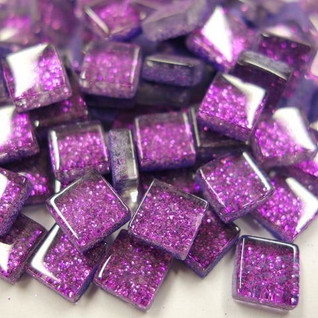 Mini Glitter, 1x1 cm, Violet 500 g