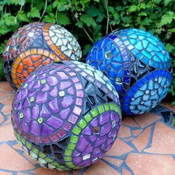 Mosaikkulor - material