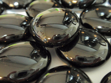 Glasklimpar, 100g, Black Marble