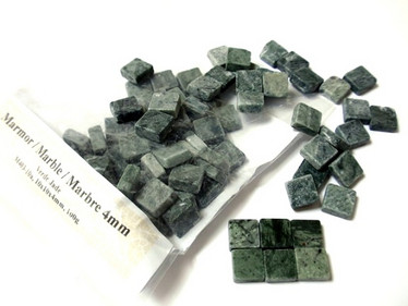 Marmor, 10 mm, Verde Jade, 100g