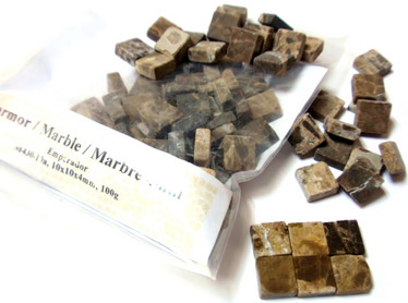 Marmor, 10 mm, Emperador, 100 g