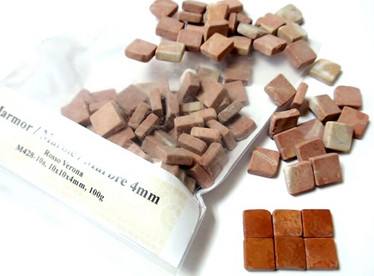 Marmor, 10 mm, Rosso Verona, 100 g