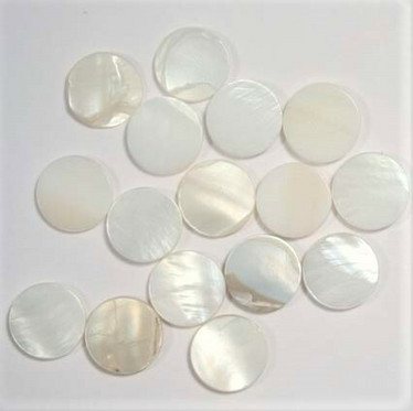 Pärlemor, rund, 10 mm, 50 g