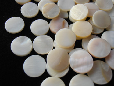 Mother of pearl, round, 10 mm, 200 g