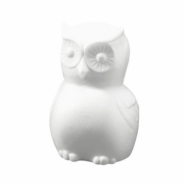 Frigolitfigur, uggla, 25 cm