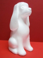 Frigolitfigur, hund, 25 cm