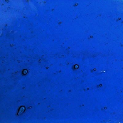 Konstglas 5x15 cm, Clear Turquoise, transparent