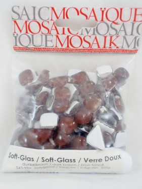 Soft Glass, Dark Brown S43, 200 g
