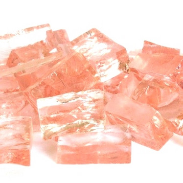Smalti, Rose, transparent, 50 g