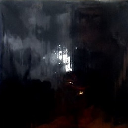 Tiffanyglas 15x20 cm, Black