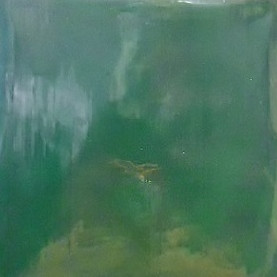 Tiffanyglas 15x20 cm, Smaragd, transparent