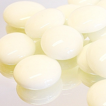 Glasklimpar, 500g, White Marble
