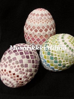Frigolitägg, 10 cm