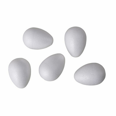 Frigolitägg, 6 cm, 5 st