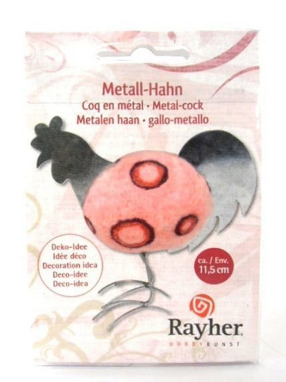 Metalldelar, tupp, silver