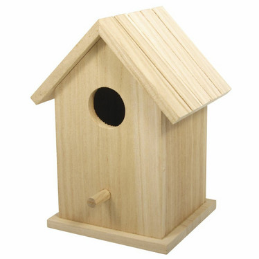 Birdhouse, 17 cm, two parts