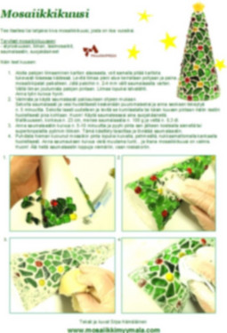 Mosaikjulgran, instruktion