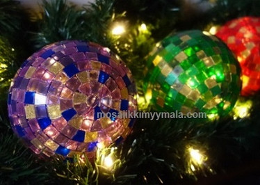Akryl Mosaik, Violet, 205 st / 50g