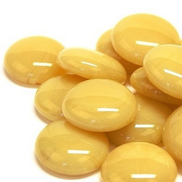 Glasklimpar, 500g, Cream Marble