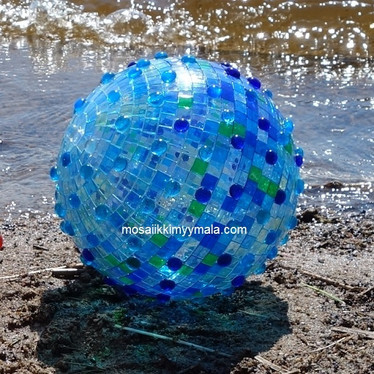 Akryl Mosaik, Lagoon, 205 st / 50g