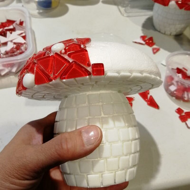 Svamp, Röd, DIY