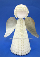 Metal angel wings, 10 cm