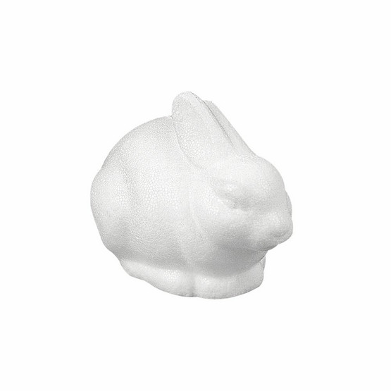 Frigolitfigur, kanin, liten