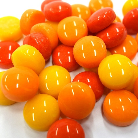 Minipärlor, Red Mix, 50 g
