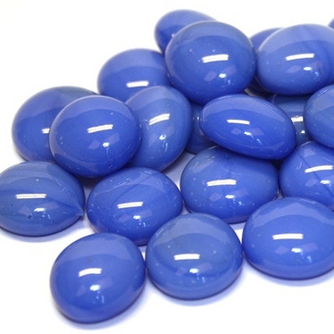 Glasklimpar, 500g, Blue Marble