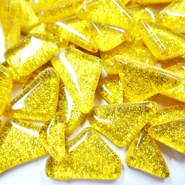 Soft Glas Glitter, Guld 500 g