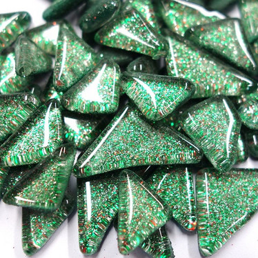 Soft Glas Glitter, Havsgrön 100 g