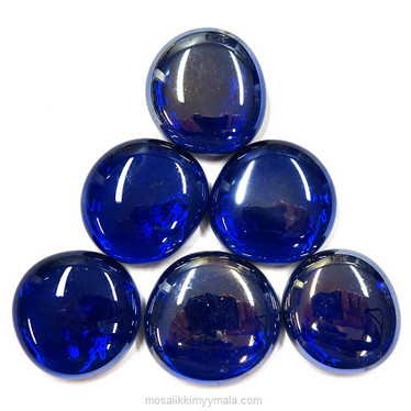 XL-Pärlor, Blue, 6 st