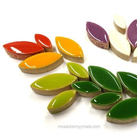 Keramiska löv, Eucalyptus, 50 g