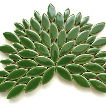 Ceramic leaves, Eucalyptus, 50 g