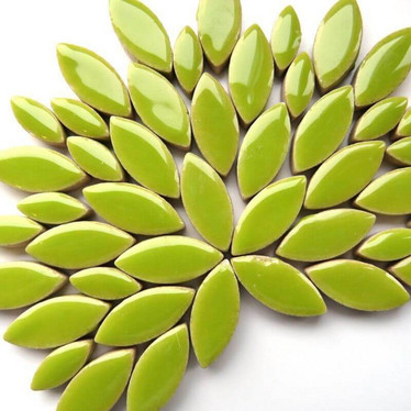 Keramiska löv, Kiwi, 50 g